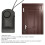 120dB Wireless Vibration Door Alarm ABS Security 3