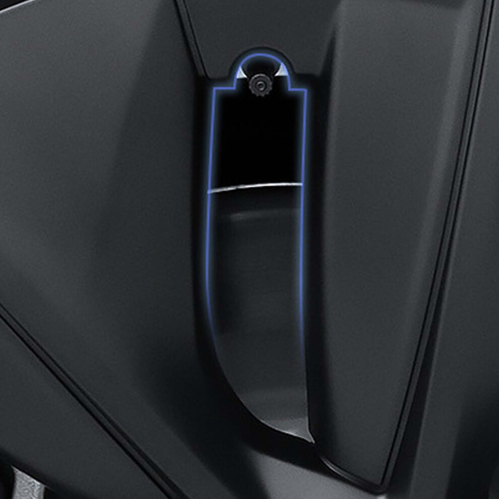 Glossy Centre Caps For Tesla Model Y Black 7055741606359