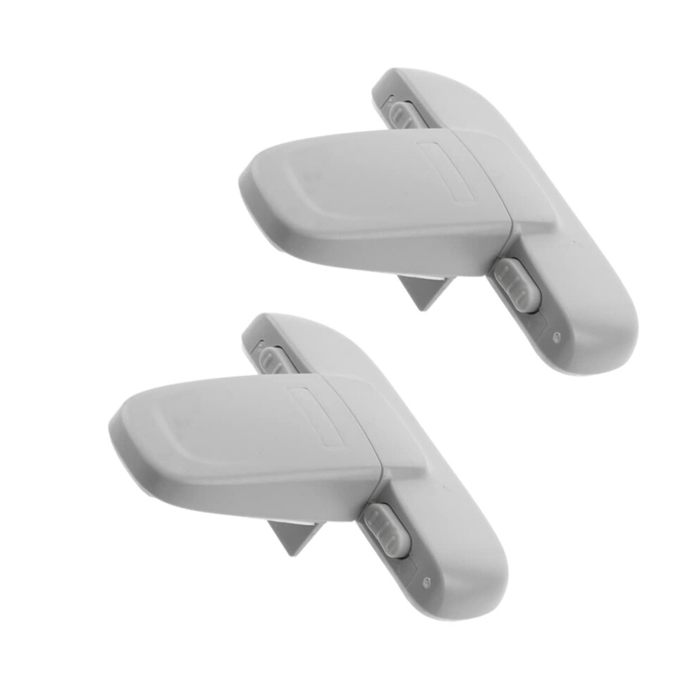 2Pcs Child Safety Lock for Cabinets and Refrigerator, Baby Proof Multi Purpose Drawer Lock, Easy Installation