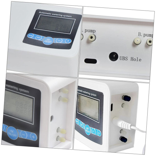 Automatic Irrigation Timer with Dual Pump Solar Watering System, Dual Power Charging and Smart Control 2