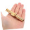 Solid Brass Adjustable Garden Hose Nozzle with Instant Pressure Control, Heavy Duty Twist Spray Head 3