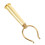 Copper Picture Hanging Hook with Classic Finish, Extendable Clothes Pole Hanger for Secure Support 1