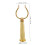 Copper Picture Hanging Hook with Classic Finish, Extendable Clothes Pole Hanger for Secure Support 2