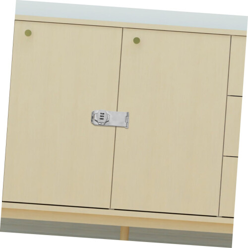 Combination Cabinet Lock Stainless Steel Keyless Secure Access Resettable Code for File Cabinets 2