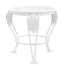 Indoor Plant Stand Metal Flower Pot Holder with Space Saving Corner Design and Durable Iron Construction