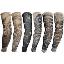Tattoo Sleeves for Men 6 Pack, Temporary Arm Sleeves with Breathable Stretch Fabric for Cool Style