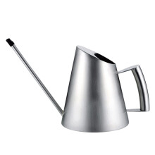 Stainless Steel Watering Can 1300ml Small Indoor Bonsai Watering Can with Long Spout Ergonomic Grip