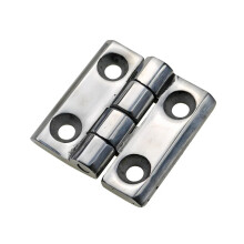60x60x8mm Stainless Steel Gate Hinge, Heavy Duty Corrosion Resistant Door Hinge for Industrial Use
