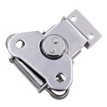 Stainless Steel Spring Loaded Latch Clamp for Tool Boxes, Cabinets and Lockers, Heavy Duty Secure Lock, Easy Fast Installation, Corrosion Resistant