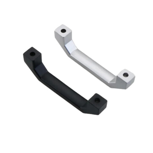 Aluminum Drawer Pull Handle 100mm Black UShaped Cabinet Handle Modern Minimalist Durable Design 2