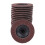 20PCS 80 Grit Red Sand Flap Discs 100x16mm 2