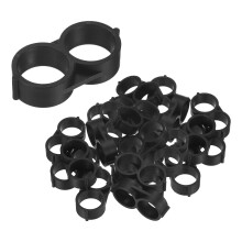 20Pack 3/8 Inch Drip Irrigation Barbed Tubing Connectors, Leak Plastic Hose Fittings for Garden and Greenhouse