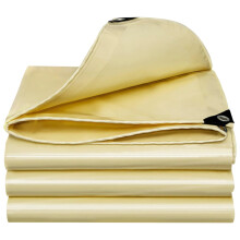 Heavy Duty Waterproof PVC Tarpaulin Sheet Cover with Reinforced Corners for Car Boat Camping Tent