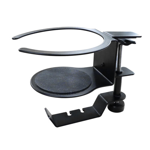 Headphone Hook 360 Rotatable Under Desk Headphone Holder Clip On Design SpaceSaving ScratchProof