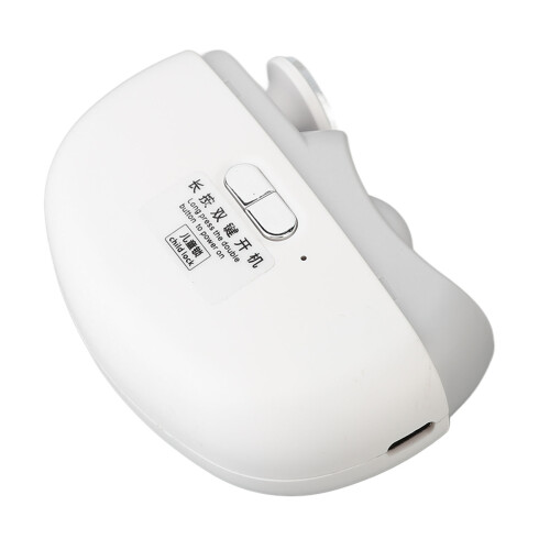 2 In 1 Nail Clipper 500mAh White Rechargeable 2