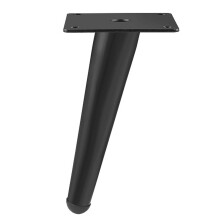 Heavy Duty Metal Furniture Legs with Floor Protection Pads, Adjustable Replacement Sofa and Chair Legs for Tables and Cabinets