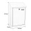 Green Wall Mounted Lockable Mailbox 44.5cm Durable Iron Large Capacity Post Box for Home and Office 4