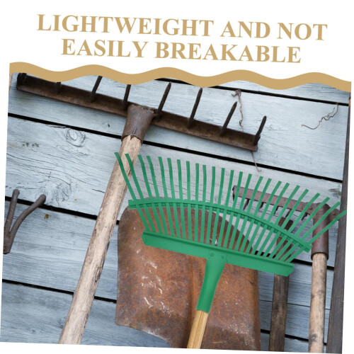 Durable Steel Leaf Rake Head Replacement for Garden and Lawn Cleanup Lightweight Wide Coverage 2