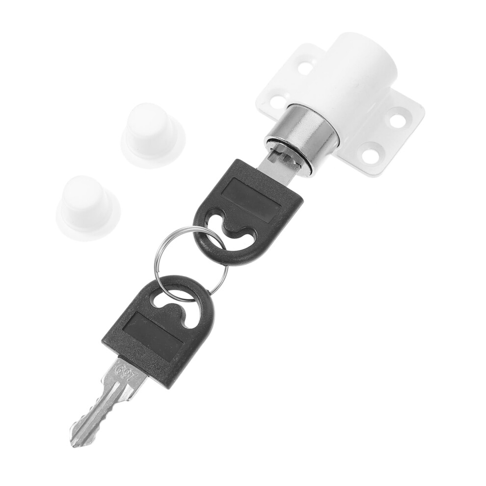 Sliding Window Lock with Key, Childproof Safety and Adjustable Ventilation Control for Home Security