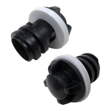 2 Pack Leakproof Cooler Drain Plug Replacement for YETI Tundra Roadie and RTIC Ice Chests 23010000000