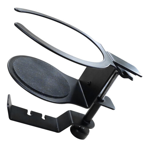 Headphone Hook 360 Rotatable Under Desk Headphone Holder Clip On Design SpaceSaving ScratchProof 1