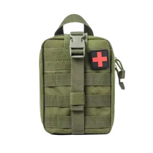 Outdoor Fishing Bag with Multiway Carry Design, ThreeLayer Organization, Durable Oxford Construction, Green