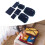 7pc Navy Blue Polyester Luggage Packing Cubes 2