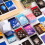 7 Sets 350 Sheets Vintage Sticker Book Colorfast 13