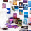 7 Sets 350 Sheets Vintage Sticker Book Colorfast 14