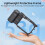 Shockproof Camera Holder With Cold Shoe Adapter For-Black Color 5