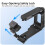 Shockproof Camera Holder With Cold Shoe Adapter For-Black Color 6