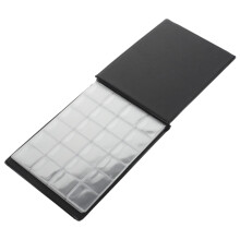 Collector Storage Album with Clear Viewing Pockets and Easy Access Slots for Commemorative Coins