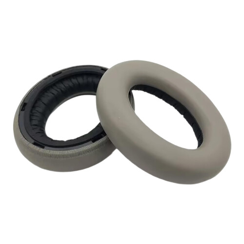 Precise Headphone Ear Cushions PU-gray brown Protein skin