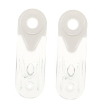2pcs Plastic Roller Blind Handle Replacement Set, Durable Vertical Blind Handle with Comfortable Grip