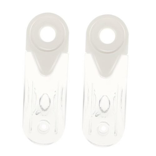 2pcs Plastic Roller Blind Handle Replacement Set, Durable Vertical Blind Handle with Comfortable Grip