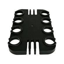 Multiple Slot Microphones Holder Tray For Secure Storage Of 8