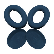 Ear Cushions Covers Ergonomic Noise Isolation Earpads for-Blue