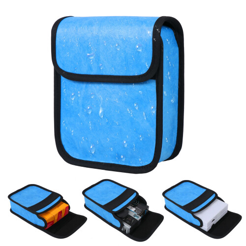 Sac de rangement blindé de remplacement pour Films 4x5-bleu 2