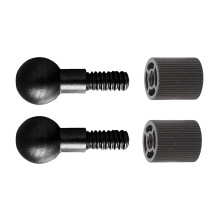Professional 15mm Aluminum Ball Head 1/4Inch Screw Adapter Set