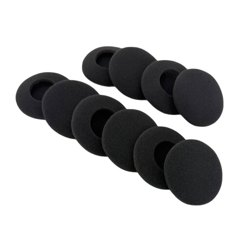 Coussinets d'oreille en mousse à mémoire de forme, éponges-75mm