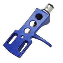 Lightweight Aluminum Record Player Headshell for Multiple-Blue
