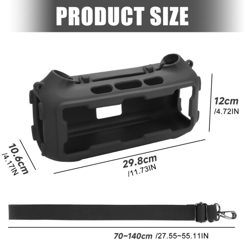 Shockproof Protective Cover For Boom 2 Wireless Speaker Includes 2