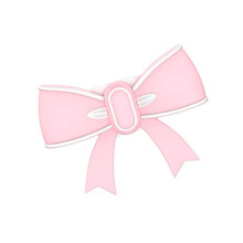 Elegante hoofdtelefoonaccessoires met strikvorm antislip-Roze