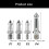 Pieds monopode 1/4 3/8 pouces, vis fixe, accessoires-P2 4