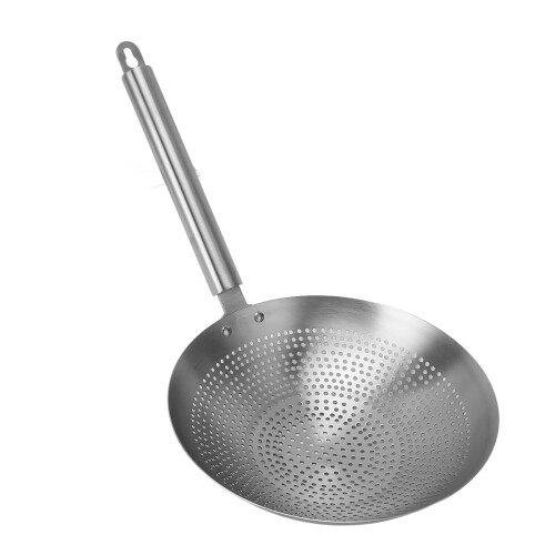 Colander Spoon 304 SS, 22cm/8.7in, 3mm Skimmer 1