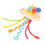 White Space-Shape Pull String Silicone Sensory Toy 16