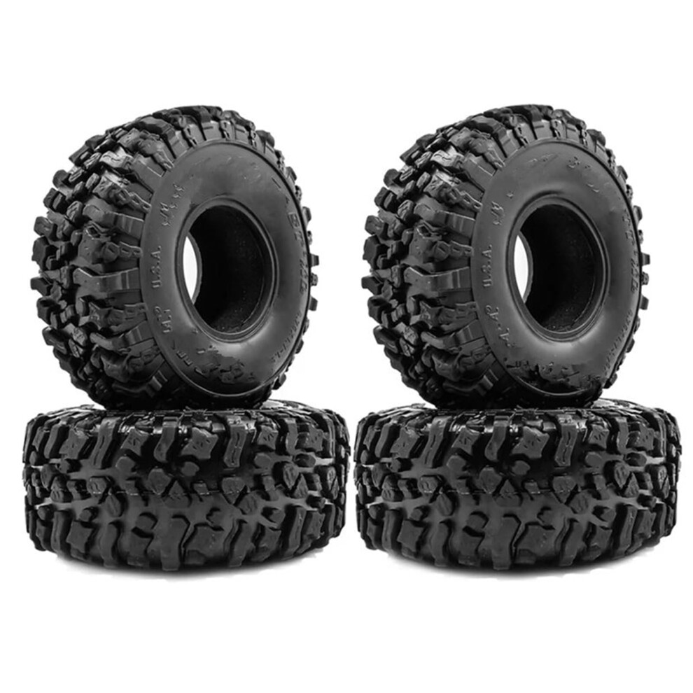 120Mm 1.9 Rc Rock Crawler Tires For Axial Scx10 Trx4, AntiâSlip Rubber Wheels With Enhanced OffâRoad Grip 9073542013556