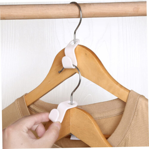 40pcs Closet Space Saving Hanger Hooks Durable Cascading Clothes Connectors for Wardrobe 2