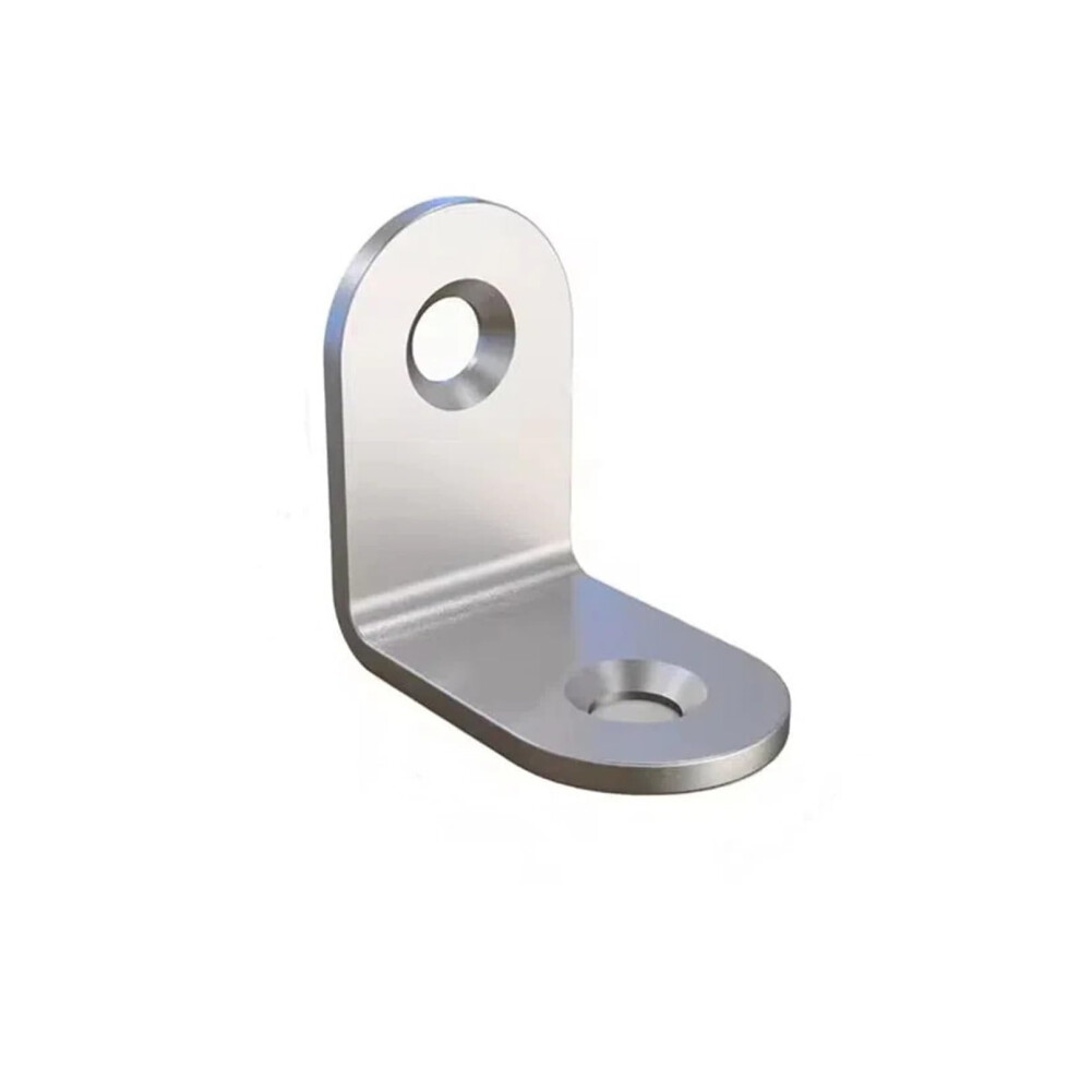40Pcs Stainless Steel L Brackets Heavy Duty Right Angle Corner Braces For Shelves Furniture 9351714493543