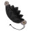 PU Leather Dice Bag 1.6oz 45g Drawstring Black 1